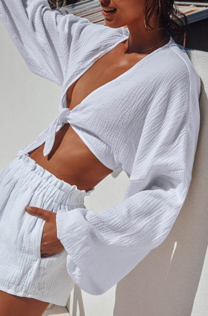 Positano Top White